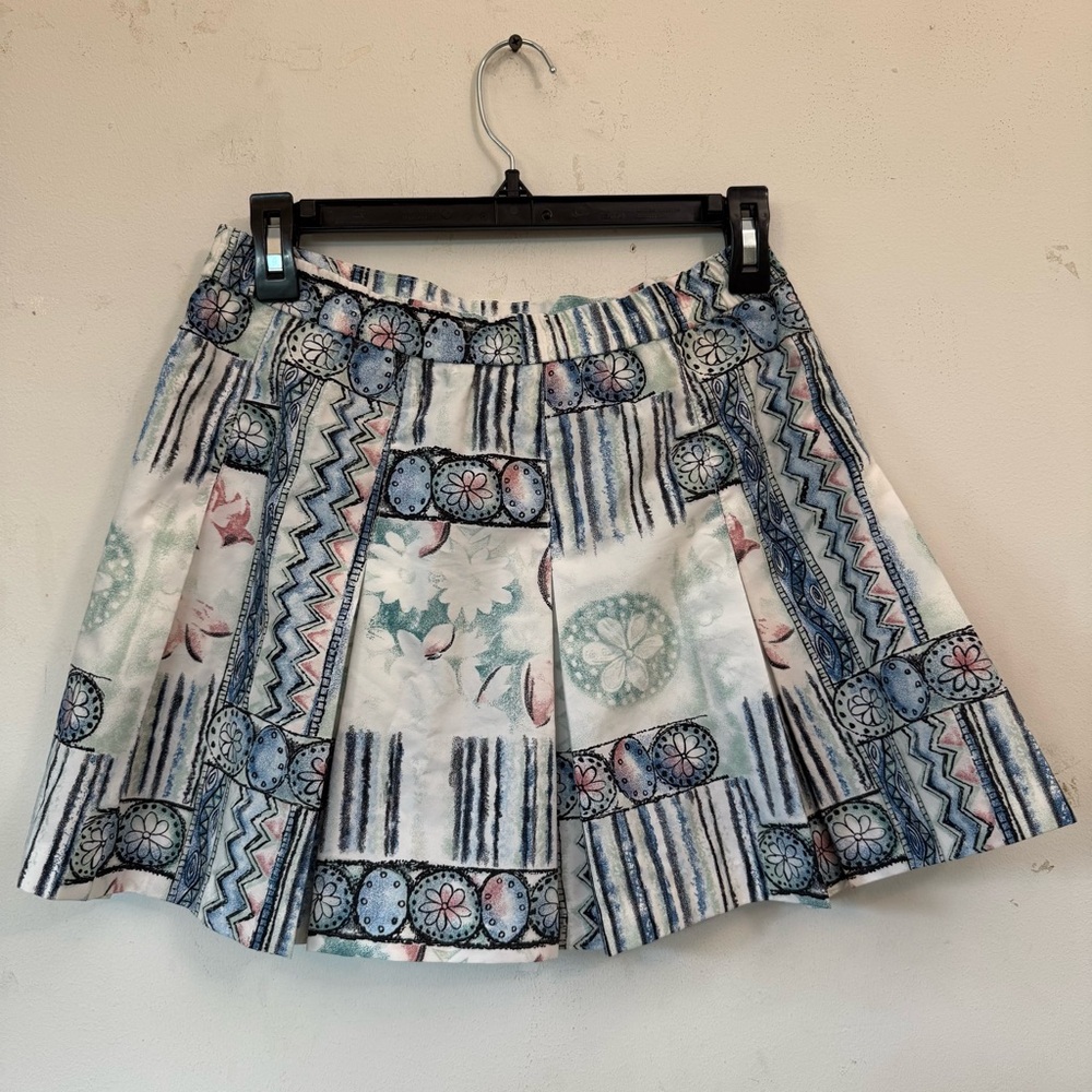 Prince vintage tennis pattern Women's Skirt - Picture 3 of 4
